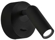 Ideal Lux - Luce Spot da parete a LED BEAN LED/3W/230V CRI 90 nero