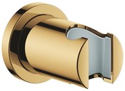 GROHE 27074GL0 - Supporto a parete per doccia RAINSHOWER, dorato
