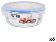 Porta pranzo Ermetico Quttin Rotonda 1,3 L (6 Unità)