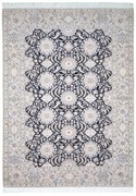 Nain Tappeto 210x300 Blu (Iran) Annodato A Mano