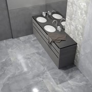 Piastrella da pavimento e rivestimento interno rettificato Venus Grey in gres porcellanato smaltato lappato grey 60 x 60 cm Sp. 9 mm traffico medio (pei 2/5)