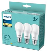SET 3x Lampadina LED Philips A60 E27/13W/230V 2700K