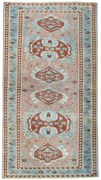 Hamedan Tappeto persiano 100 x 190 Rosso (Iran) Annodato A Mano