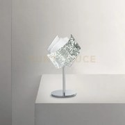 Camilla l/p - lume foglia argento in metallo e vetro 1 luce attacco...