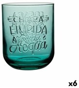 Bicchiere Graphica Verde Vetro 395 ml (6 Unità)