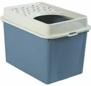 Lettiera per Gatti Rotho My Pet BERTY 57 x 40 x 33 cm Azzurro/Bianco