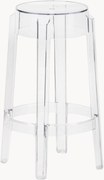 Sgabello alto di design Charles Ghost