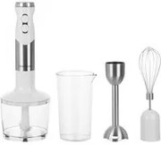 Set frullatore a immersione bianco 400 W con accessori