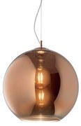 Sospensione Moderna Nemo Metallo Rame 1 Luce E27 D40Cm