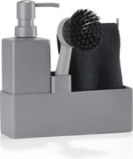 Supporto per detersivo grigio in plastica/in silicone Singles – Zone