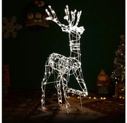 Brilagi - LED decorazione natalizia da esterno LED/3,6W/31/230V 2700K 120 cm IP44 renna