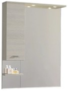 Specchio con illuminazione integrata bagno rettangolare Rimini L 81 x H 108 x P 18.5 cm