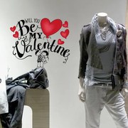 Be my Valentine | Vetrofania