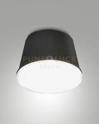 Armanda illuminatore nero a led 3w 3000k 320lm dimmerabile e orient...