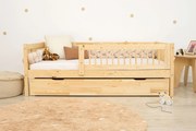 Letto per bambini Teddy Plus - naturale - letto 160x80 cm