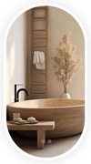 Specchio LED EGj 50x90 cm