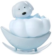 ONLI - Luce notturna ricaricabile a LED per bambini NUVOLINA LED/2,5W/5V cane/blu