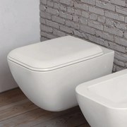 Wc Sospeso Ceramica Cielo "Shui Comfort" Bianco Lucido