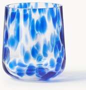 Bicchieri acqua fatti a mano con motivo a pois Oakley 4 pz