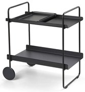 Tavolo da portata in metallo su ruote 40,5x61 cm A-Cocktail - Zone