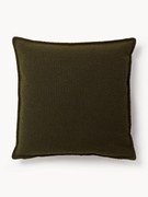 Cuscino decorativo grande in bouclé Lennon, 70 x 70 cm
