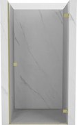 Mexen Lunar-B porta doccia battente destra 70 cm, trasparente, oro spazzolato - 832-070-000-55-00-P