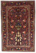 Kashan Tappeto persiano 140x210 (Iran) Annodato A Mano