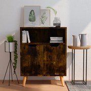 Credenza rovere fumo 60x30x72 cm in truciolato