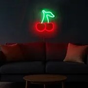 Insegna neon Ciliegie da parete usb