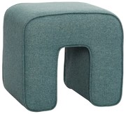 Pouf scultura turchese - Hübsch