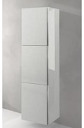 Colonna per mobile bagno comfort BADEN HAUS 3 ante P 38 x L 45 x H 170 cm grigio chiaro placcato