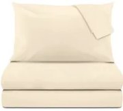 Completo letto matrimoniale cotone tapioca New Cotton