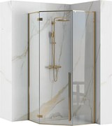 Cabina doccia DIAMOND GOLD 90x90