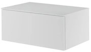 Mobile da bagno sotto lavabo Neo bianco laccato L 75 x H 33 x P 48.3 cm 1 cassetto, lavabo non incluso