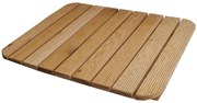 Pedana doccia antiscivolo 55 x 68 con spigoli arrotondati per piatto doccia 70x90