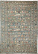 Samarkand Tappeto 250 x 350 Verde (Pakistan) Annodato A Mano