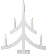 Decorazione luminosa bianca natalizia Pagod - Star Trading