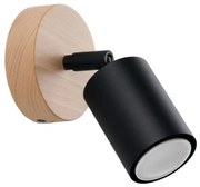 Sollux SL.1290 - Faretto da parete VERDO 1xGU10/10W/230V nero