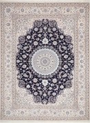 Nain Tappeto 400x300 Beige (Iran) Annodato A Mano