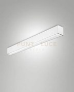 Turner plafoniera bianco a led 29w 3000k 3470lm prismatic ip40 100cm