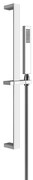 Asta saliscendi doccia con doccetta anticalcare e flessibile 150 cm Cromo Rettangolo 20145 Gessi