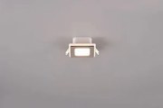 Faretto nimbus led quadrato con bordo cromato 653410106