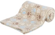 Coperta per cani beige in lana di pecora 100x70 cm Trixie Laslo – Plaček Pet Products