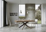 Tavolo Allungabile Volantis - Design Elegante e Funzionale, 90x160/264 cm Volantis / Quercia Natura