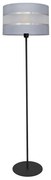 Lampada con piedistallo HELEN 1xE27/15W/230V grigio/nero