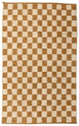 Tappeto beige e color ambra in cotone 140x200 cm Chola – Bloomingville
