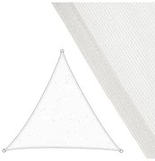 Vele parasole Tenda 3,5 x 3,5 m Bianco Polietilene 350 x 350 x 0,5 cm