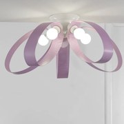 Plafoniera bambino Plafoniera bambino Mila 5 x E14 marrone Ø 65 cm marrone IP20, 5XE14