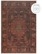 Tappeto burgundy lavabile 152x230 cm Nico Global – Flair Rugs