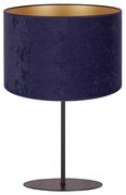 Duolla - Lampada da tavolo ROLLER 1xE14/15W/230V diametro 20 cm blu/oro